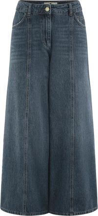 Riani Wide Jeans - Dames - Loose Fit Jeans - Blauw - M - Jeans