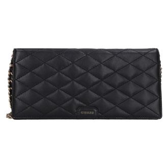 Guess Quilted Flap Crossbody Pouch - Dames - Schoudertassen - Zwart - ONE Size - Leer - Tassen