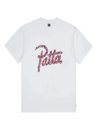 Patta loog-print T-shirt - women - Cotton - S - White