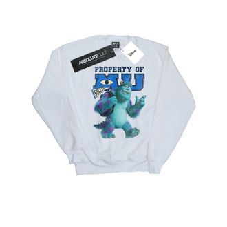 Disney Heren Monsters University Property Of MU Sulley Sweatshirt (Wit)