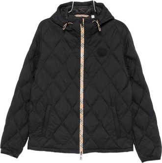 Burberry Quilted Hooded Jacket