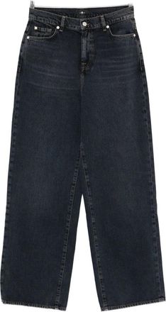 7 For All Mankind Jeans Nero-Donna
