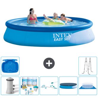 Intex Piscina Easy Set Redonda - 396x84 Cm - 8-piezas S20256