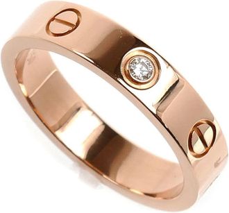 Cartier Pink Gold (18K) Band Ring (Pre-Owned)