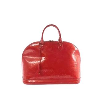 Louis Vuitton Pre-owned Handbags, female, Red, Size: ONE SIZE Pre-owned Alma GM Handbag