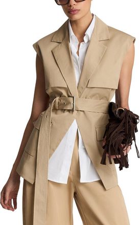 Kenneth Cole Belted Vest