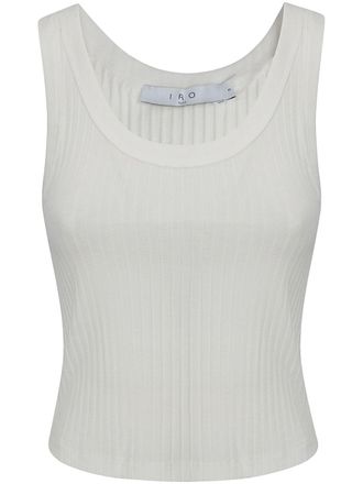 Iro Emma tank top - women - Wool - L - White