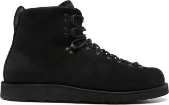 Stone Island leather ankle boots - men - Leather/Other Materials/Fabric/Leather - 41 - Black