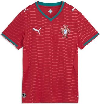 Puma (WMNS) PUMA Portugal 2026 Home Jersey Club Red Green Lagoon 783280-01