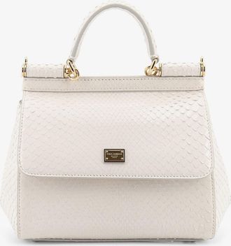 Dolce & Gabbana Borsa a mano Sicily in pitone - DOLCE & GABBANA - gender_Woman