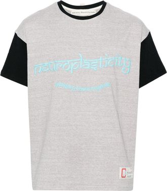 Advisory Board Crystals Text Print Cotton T-Shirt - Mens - Cotton