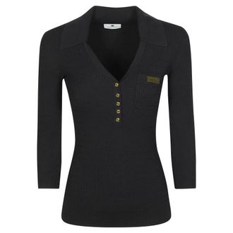 Elisabetta Franchi Mujer, Jerseys, Negro, Talla: L