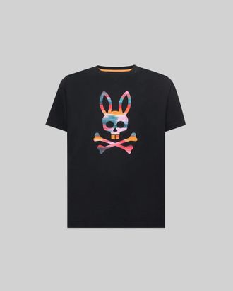 Psycho Bunny Kids Raphael Graphic Tee 001 BLACK / M/10-12