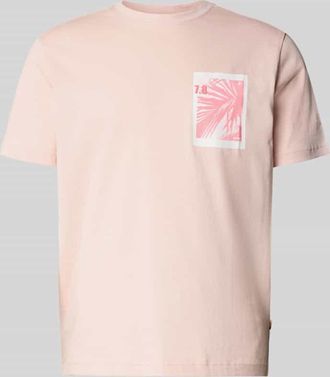 Boss Orange by Hugo Boss BOSS Orange Regular Fit T-Shirt aus reiner Baumwolle Modell TE_BOARD in Hellrosa, Gr&ouml;&szlig;e XXXL