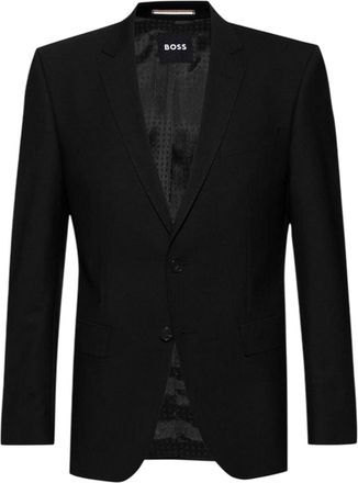 HUGO BOSS Heren H-Huge colbert met ingezette mouwen (Zwart)