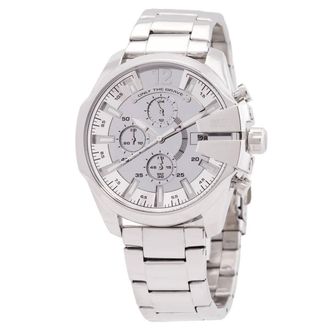 Diesel Baby Chief Chronograph Quartz Silver Dial Watch DZ4652