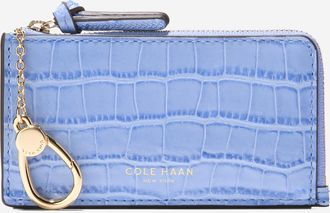 Cole Haan Womens Rachel Card Case - Blue