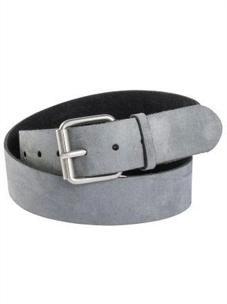 Sheego Lederg&uuml;rtel SHEEGO, Damen, Gr. 11,5, grau, G&uuml;rtel Lederg&uuml;rtel