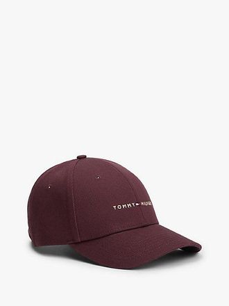 Tommy Hilfiger Logo Embroidery Twill Six-Panel Baseball Cap