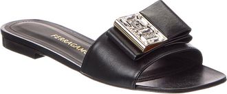 Ferragamo Lyana Leather Sandal