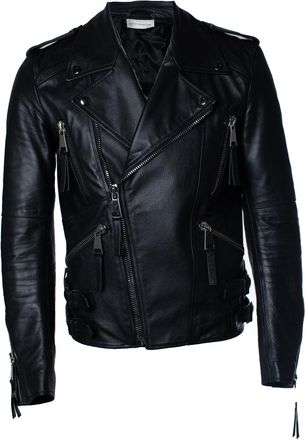 Faith Connexion black leather jacket