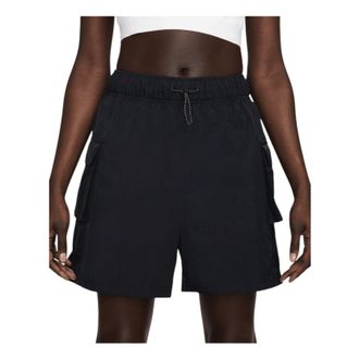 Nike (WMNS) Nike Sportswear Essential Woven High-Waisted Shorts Black DM6247-010