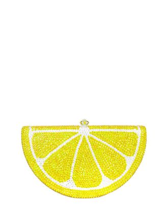 Aquaswiss Aqs Lemon Crystal Clutch