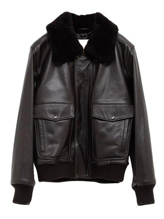 Christophe Lemaire Leather Blouson