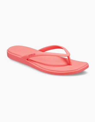 Crocs Womens Crocs Miami Thermoplastic Mens Guava Sandals - Pink - Size: UK 8 / eu 41-42 / us w10
