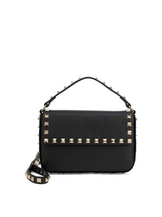 Valentino Garavani Mini Rockstud Bag In Calfskin