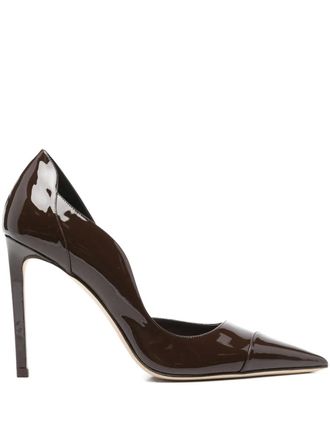 Jimmy Choo London 100mm Brigitte pumps - Brown