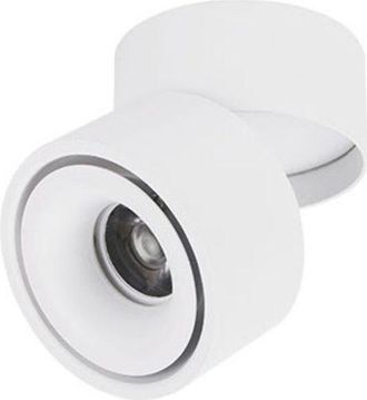 OEM Foco Led De Interior Ajustable 360 Grados, 10 W / Montaje En Superficie / Iluminaci&oacute;n Cob / 10 X 10 Cm / Aplique De Pared O Foco En Aluminio Negro, Lu