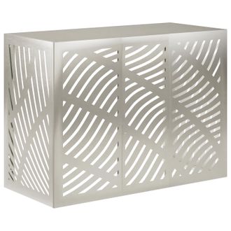 vidaXL Funda Para Aire Acondicionado Plateado 110 X 50 X 80 Cm Vidaxl