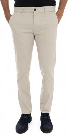 BOSS Pantalone in cotone CHINO-SLIM Beige BOSS Uomo