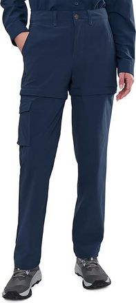Royal Robbins Wilder Zip-Off Pants Womens Clothing Deep Blue : 14 R, Elastane/Nylon