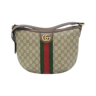 Gucci Pre-owned Shoulder Bags, female, Beige, Size: ONE SIZE Pre-owned Ophidia GG Supreme Canvas Shoulder Bag
