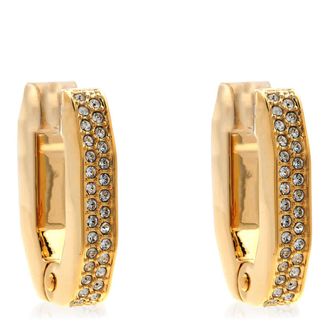 Swarovski Ladies Dextera Octagon Hoop Earrings
