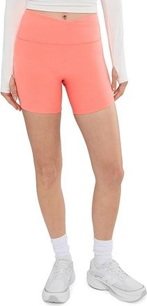 Beyond Yoga Spacedye At Your Leisure 5 Biker Shorts Womens Shorts Dreamsicle Heather : LG (US Womens 10-12) 5, Elastane/Polyester