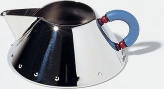 Alessi 9096 Jarra De Leche 200 Ml Acero Inoxidable Azul, Acero Inoxidable