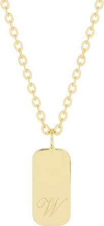 Brook & York Sloan Initial Pendant Necklace in Gold W at Nordstrom