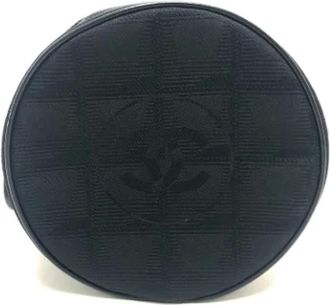 Chanel Pre-owned Clutches, female, Black, Size: ONE SIZE Pre-owned Nylon chanel-bags