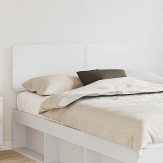 vidaXL vidaXL Testiera Bianco 160 cm Legno multistrato