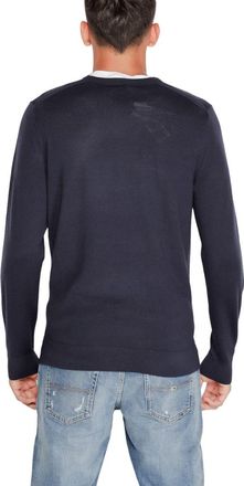 Calvin Klein Recycled Wool Crew Neck Sweater - Navy