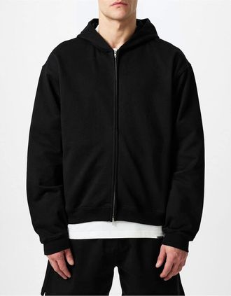 Represent Mens Initial Hooded Jacket - Black - Size: 44/Regular