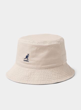 Kangol Womens Embroidered-logo colourful bucket hat