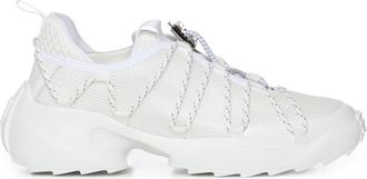 Roger Vivier Viv Zag Sneakers - Dames - Sneakers - Wit - 41 EU - Leer - Schoenen
