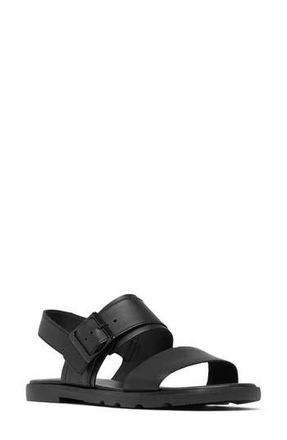 Sorel Ella III Slingback Sandal in Black/Metallic at Nordstrom Rack, Size 7.5