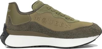 Alexander McQueen Sprint Runner - Shoes - Hombre - Verde - 42 EU