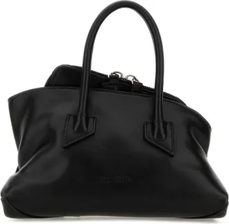 The Attico Black La Passeggiata Mini Satchel