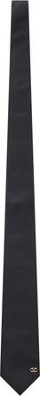 Valentino Stropdas - Heren - Stropdassen - Zwart - ONE Size - Accessoires